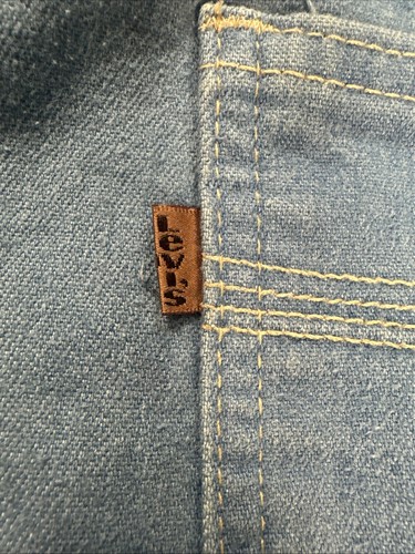 Vintage 1994 Levi's Action Jeans Mens 38x26 Light Wash Gold Label Made IN USA! - Picture 10 of 18