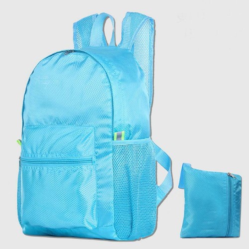 Foldable Backpack Ultralight Waterproof Folding Shoulder Bag Hiking Travel Bag - Picture 6 of 6