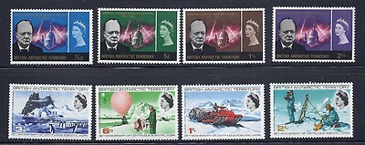BRITISH ANTARCTIC TERRITORY 1966-69 2 sets CHURCHILL/SCIENT. EXPL