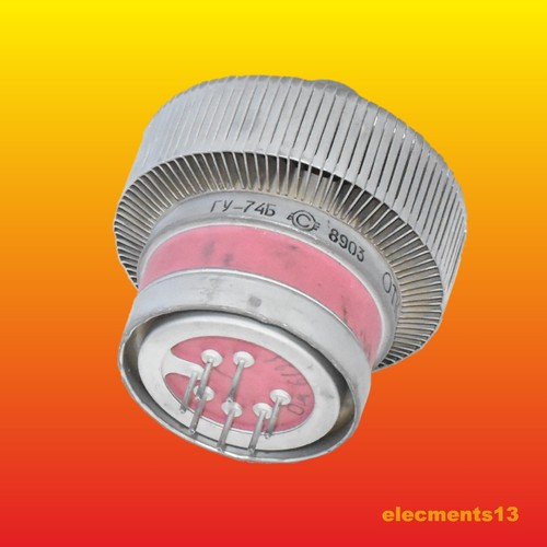 GU-74B ГУ-74Б =4CX800A SOVIET TETRODE CERAMIC-METAL TUBE TESTED NOS ACOM ALPFA99 - Picture 1 of 4