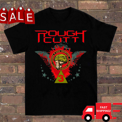 3 Album ROUGH CUTT Band Shirt Black Unisex S-5XL EM0558