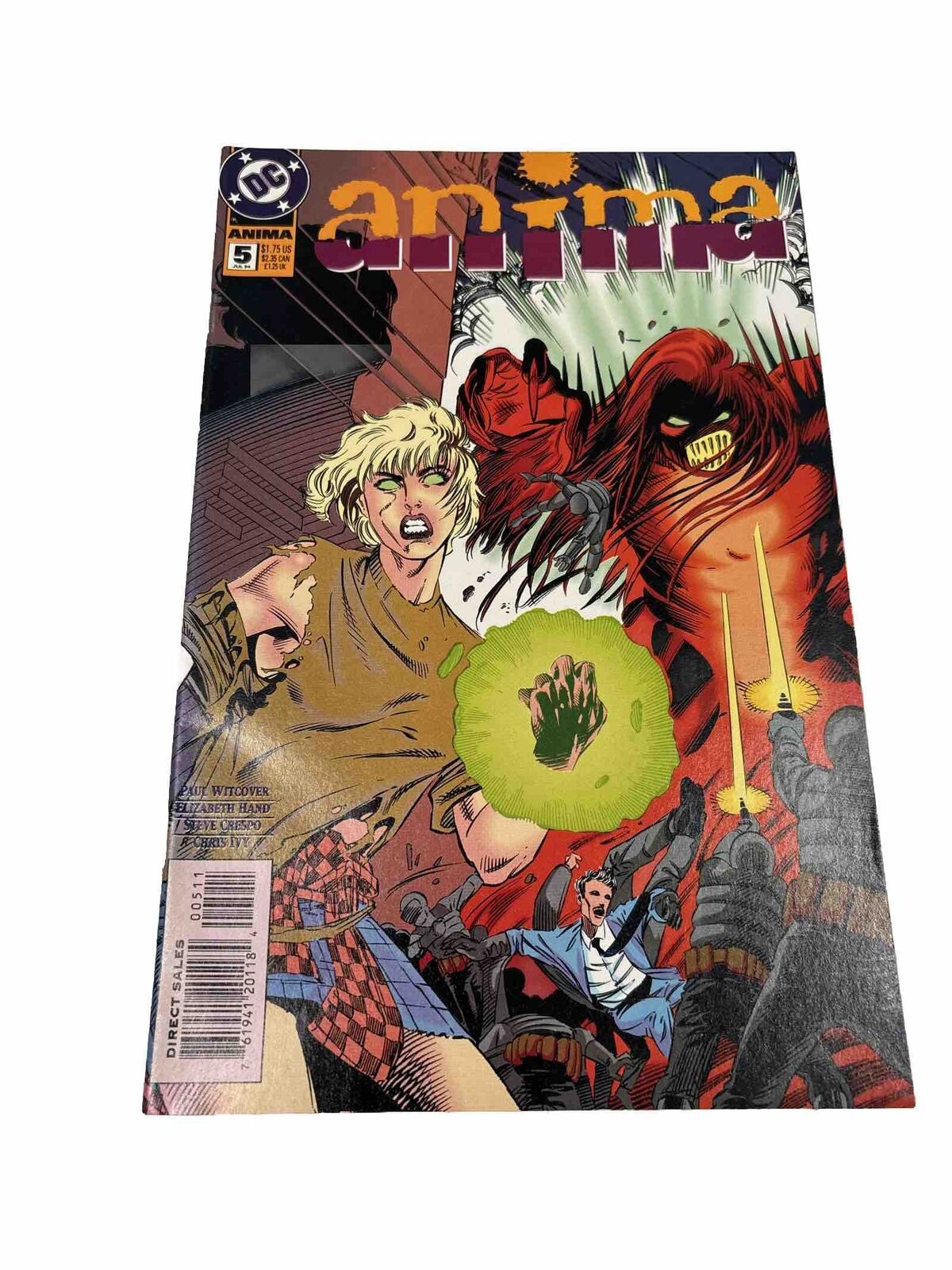 Anima #5 DC Comics VF/NM Condition (box52)