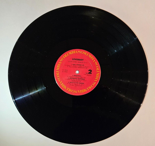 Loverboy, Lovin' Every Minute of It, NM/VG Vinyl LP, Columbia 1985 FC29953 - Picture 7 of 13