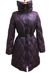 purple puffer coat women's