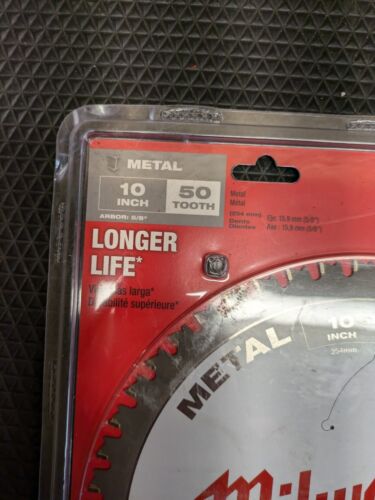 Milwaukee 48-40-4260 10 Zoll 50T Metallschneiden Kreissägeblatt - 1 Blatt - Bild 4 von 6