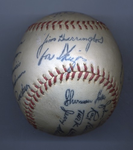 1959 Chicago White Sox facsímil bola autografiada GO'GO SOX Aparicio.Fox, Wynn - Imagen 6 de 6