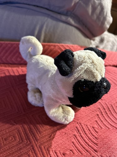 Ganz Webkinz Lil Kinz Pug Plush 6" Stuffed Animal Dog Toy No Code - Picture 3 of 24