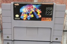 Vintage 90.s Tetris 2 SNES 1994 SNS-27-USA Tested Working Cartridge Only