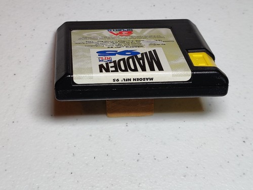 Madden NFL 95 (Sega Genesis, 1994) Authentic Cartridge Only TESTED/WORKS!! - Picture 4 of 21