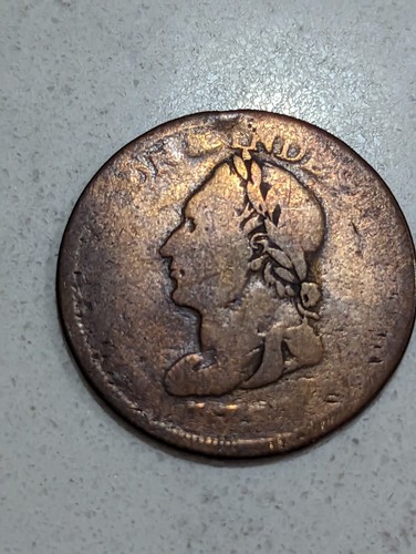 1783 Washington Independence United States of America Unity Cent Penny Token - Picture 3 of 7