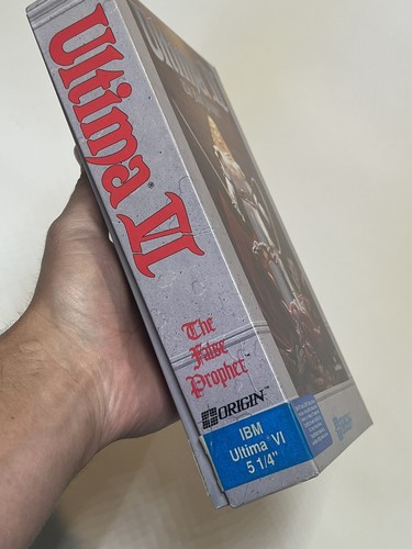 90s Ultima VI The False Prophet Origin Vintage PC Juego Completo? IBM 5 1/4” - Imagen 12 de 15