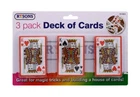 Rysons 3 Pack Deck of Playing Cards Magic Tricks Games Fun Entertainment