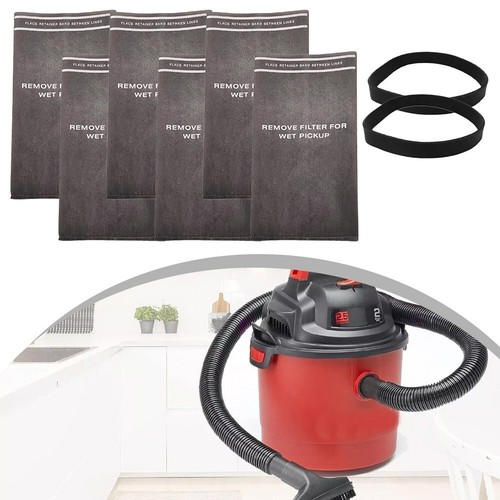 Sacchetti filtro a secco bagnati convenienti per artigiano/per 2 per aspirapolvere 2/5 galloni - Foto 4 di 24