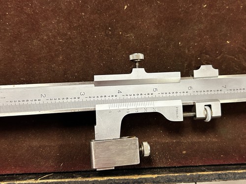 MACHINIST  TpCb  TOOLS LATHE  Mitutoyo 10" Height Gage - Picture 3 of 7