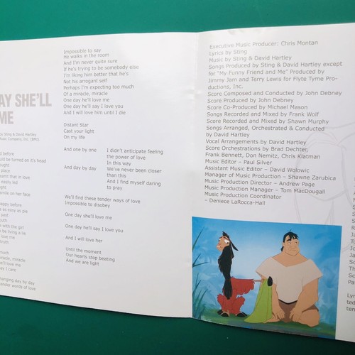 John Debney EMPEROR'S NEW GROOVE Disney Film Soundtrack OST CD Sting ENHANCED VG - Picture 10 of 12