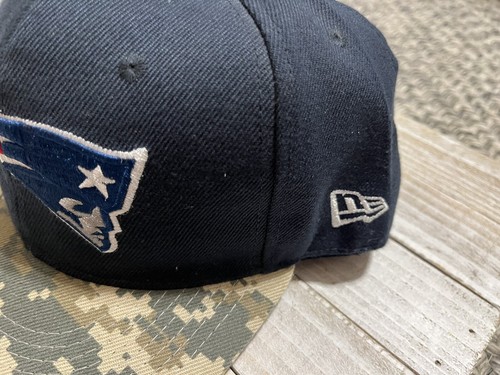 NFL New England PATRIOTS New Era Vintage Collection Camo HAT CAP SnapBack Salute - Picture 3 of 8