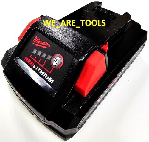 (2) GENUINE 18V Milwaukee 48-11-1835 3.0 AH Batteries M18 48-11-1837 High Output - Picture 5 of 5