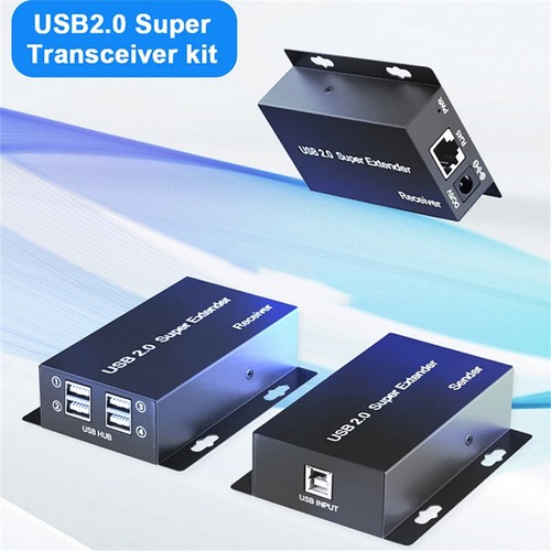 50M USB2.0 Network Cable Extender Over Ethernet Rj45 Cat5e/6/7 Cable Sender - Picture 8 of 16