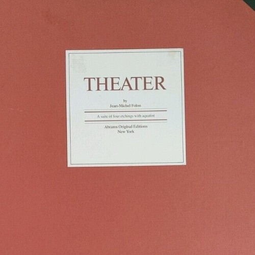 FOLON "THEATERSUITE" #3 0f 4 Original Radierung/Aquatints 17/100 Bleistift signiert - Bild 7 von 9