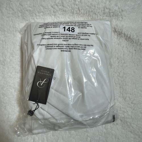 ADRIANNA PAPELL JUMPSUIT GR 14P One-Shoulder WEISS Neu - Bild 11 von 11