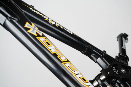NOS DA BOMB MOAB BOMB DOWN HILL FRAME MTB 26 MANITOU SWINGER 6 WAY SMALL BLACK - Picture 16 of 18