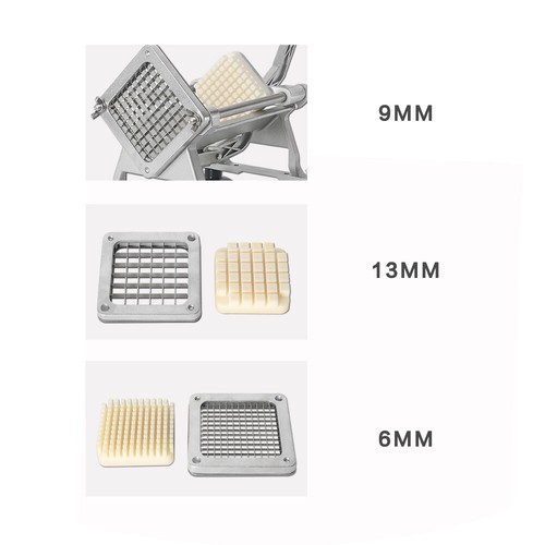 Manual Potato Cutter Stainless French Fries Slicer Vegetable Cutting Machine - Picture 7 of 11
