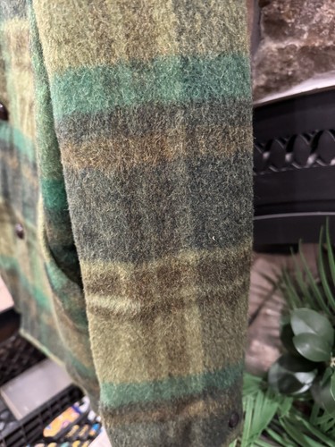 Vintage Tregos Westwear Western Shadow Plaid Blazer Jacke Sport Mantel Flanell grün - Bild 4 von 15