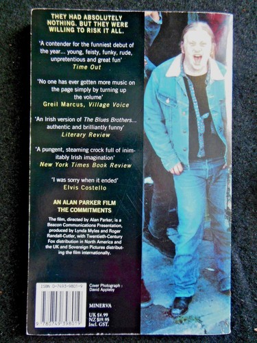 SIGNED; RODDY DOYLE - The Commitments- 1991 (Barrytown Trilogy #1, Novel) - Picture 5 of 5