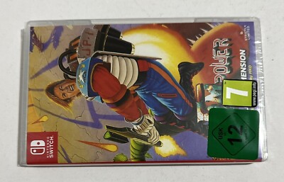 Jim Power The Lost Dimension Nintendo Switch Brandneu Sealed Strictly Limited