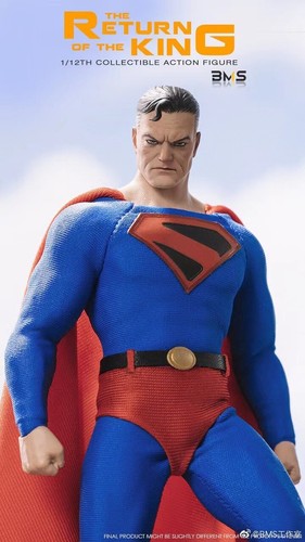 En stock VTOYS X BMS Bs03001 Superman El Retorno del Rey 1/12 Figura Masculina - Imagen 6 de 7