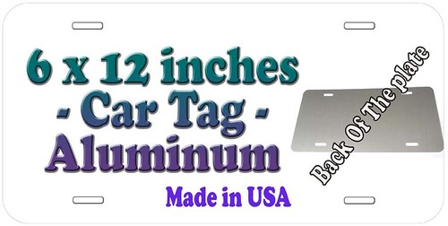 Personalized Hello Kitty Aluminum Car License Plate Any Name - Picture 4 of 4