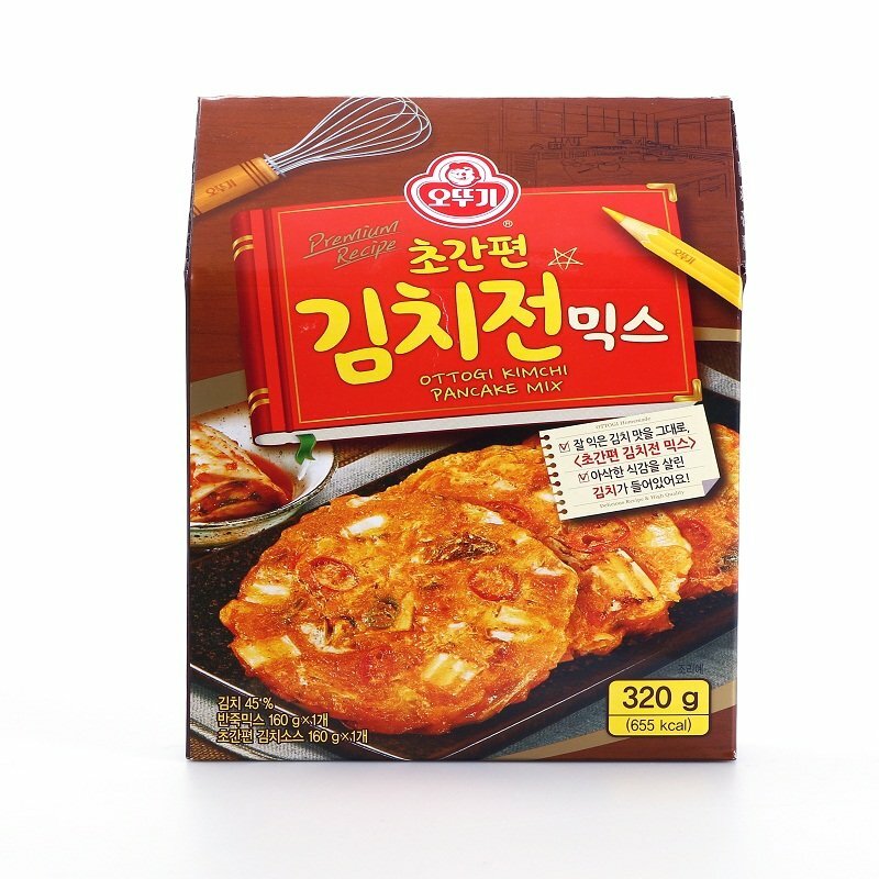 Coreano OTTOGI KIMCHI PAN CAKE KIMCHIJEON Making Mix 320g Pancake Food