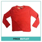 Creatures of the Wind - Red Torn Front Jumper - Size S - BRAND NEW WITH TAGS