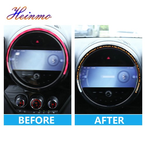 Central Control Instrument Panel Screen Cover For 2017-2024 Cooper F54 F60 8.8"  - Picture 1 of 10