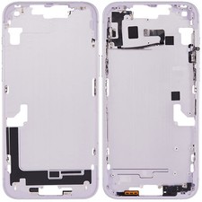Mid Housing W/Power  Volume For iPhone 14 Plus Aftermarket  Purple 