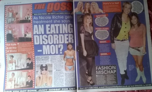 DAILY STAR 28 October 2006 - Abbey Clancy, Adele Silva, Aisleyne Horgan-Wallace - Picture 4 of 6