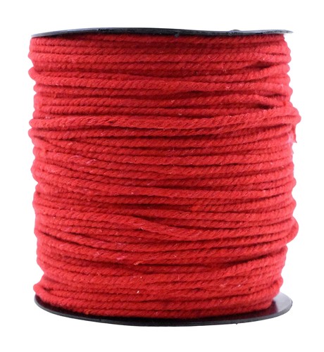 Macrame Cord Cotton Rope Macrame Supplies 3 Ply Twisted Macrame Rope String Y...