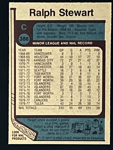 AUTOGRAPHED 1977-78 O-PEE-CHEE HOCKEY CARDS YOU SELECT GROUP 2 (SOME NOT SIGNED) - Bild 266 von 284