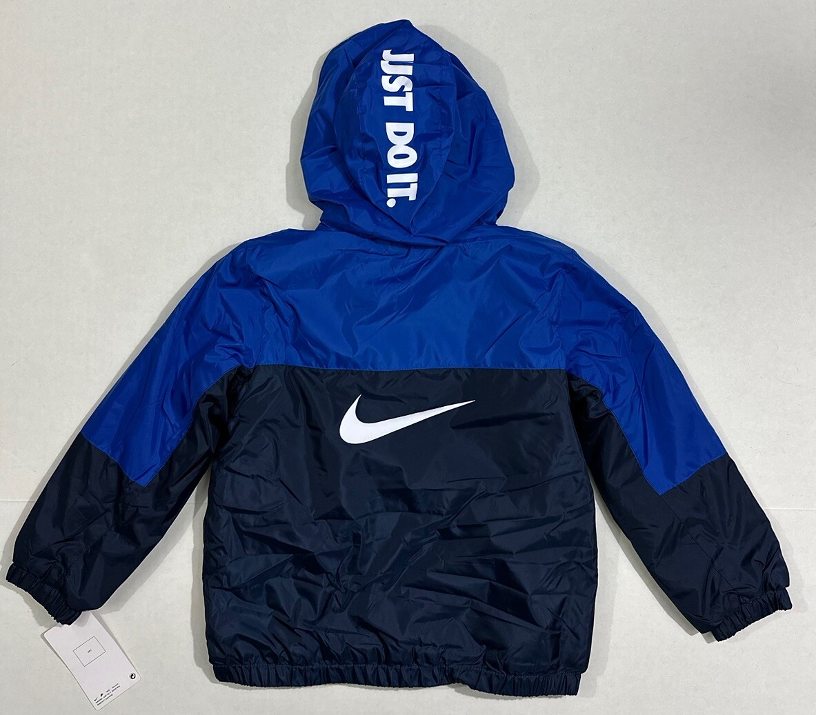 New Nike Boy's Size 6 Fleece Lined Water Repellent Jacket