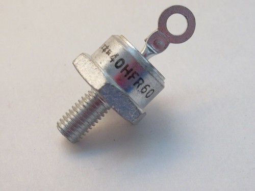 (LOT OF 24) I/R 40HFR50 40AMP 600V DIODE STUD NEW - Picture 2 of 2