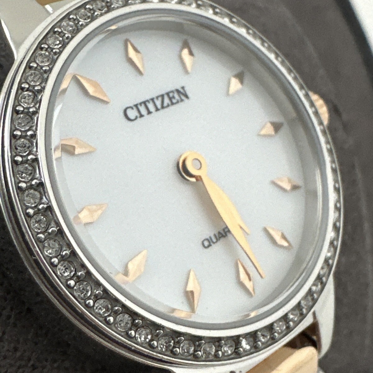 ★レア逆輸入★CITIZEN Quartz Swarovski Womens Watch Citizen Women's Quartz Swarovski Crystal 24mm Watch EZ7016