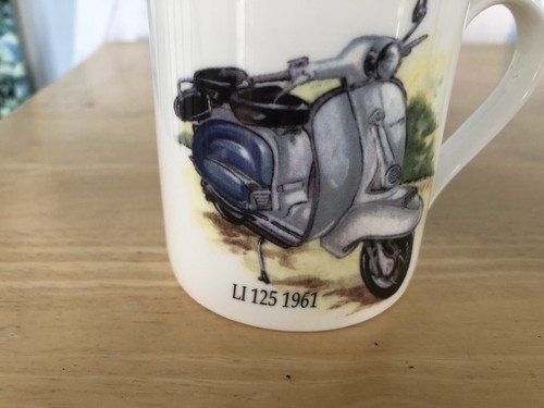 6x Scooter Bone China Mug Set - Picture 7 of 8