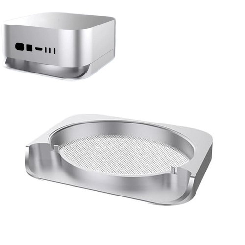 For Mac Mini M4/M4 Pro 2024 Desktop Dust and Heat Dissipation Stand Bracket Base - Afbeelding 1 van 10