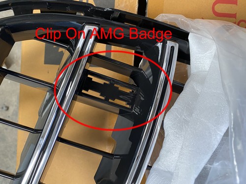 W205 c205 c63s amg gt Panamericana grill c class sedan coupe facelift spoiler - Picture 11 of 12