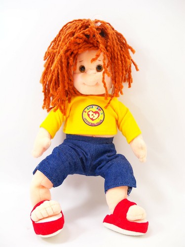 TY BEANIE BABIES CUDDLY CRYSTAL BEANIE BOPPER GIRL - Picture 5 of 11