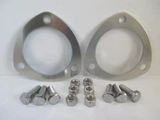 3" Aluminum Header Gaskets & Hardware Collector Exhaust Reusable SBC 350 BBC 454