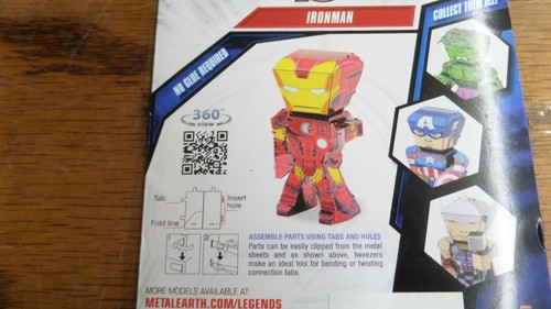 (5) Metal Earth 3D Metal Model Kits - Wonder Woman & Ironman - Picture 5 of 5