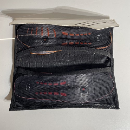 ADIDAS F50+ FOOTBALL INSOLES. FUSION LIGHTWEIGHT SIZE UK 7. EXCELLENT