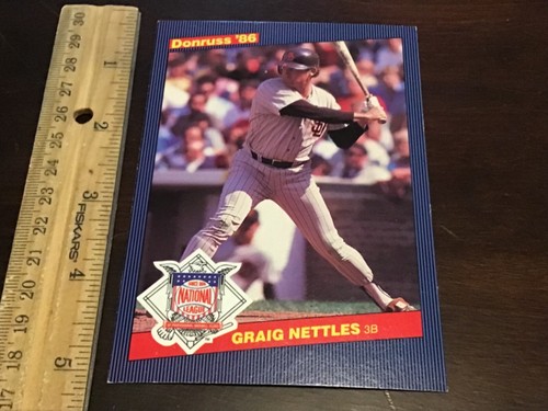 GRAIG NETTLES Oddball Insert & Regular issue Baseball YANKEES YOU CHOOSE - Picture 38 of 81