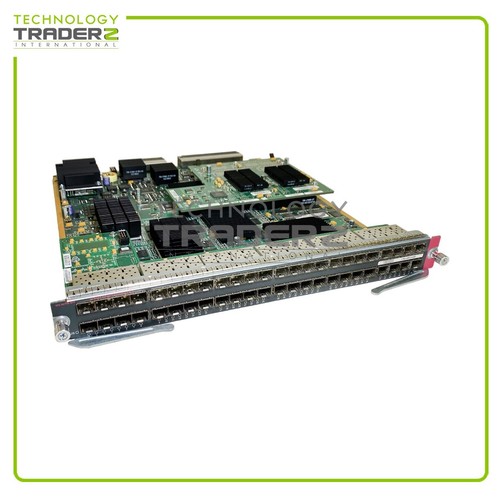 WS-X6748-SFP V02 Cisco Catalyst 6500 v02 48 Port 10G SFP Gigabit Ethernet Module - Picture 2 of 4